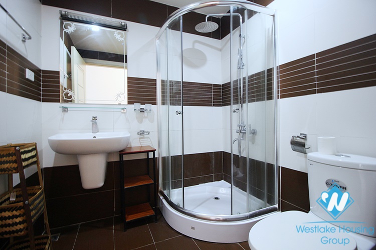Bright 3 beds apartment for rent in Westlake area, Hanoi